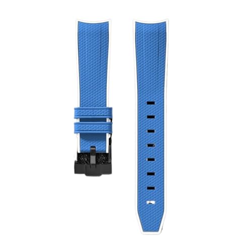 Bracelet silicone de 20 mm Swatch X Omega Moonswatch finition luxe - 3
