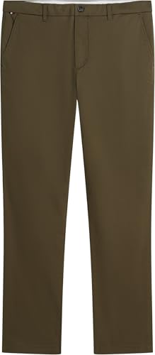 Tommy Hilfiger Herren Denton Printed Structure MW0MW44330 Chino, Grün (Dark Greenery), 36W / 30L – Ansicht 6