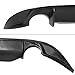 Rear Diffuser Compatible with 2016-2018 Nissan Maxima, Unpainted Black PU Splitter Spoiler Valance Under Lip Body Kit by IKON MOTORSPORTS