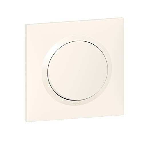 legrand 600701 interrupteur ou va et vient dooxie one 10ax, 250v~ livré avec plaque carrée blanche et griffes