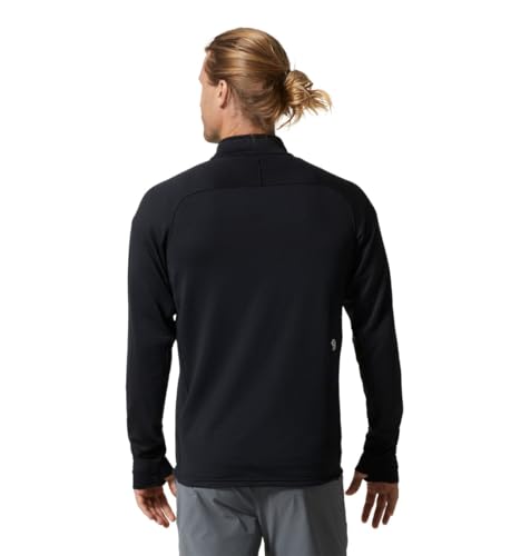 Image of Mountain Hardwear Men's Polartec Power Grid Half Zip Jacket | Stylish and Warm Jacket for All Outdoor Adventures