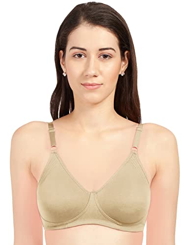 Image of SONARI Olivia Womens Non Padded Tshirt Bra | Wire Free, Adjustable Straps, Hook & Eye Closure, Soft & Stretchable, Cotton Material and Moderate Coverage, Handwash Only