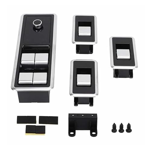 Bouton commande vitre électrique kit LCD métal ABS commande fenêtre Discovery 5