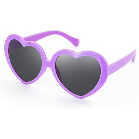 CHEERYMAGIC Kids Heart Frame Sunglasses Cover