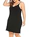 IN'VOLAND Women's Full Slips Plus Size Nightgown Sleeveless Sleepwear Spaghetti Strap Night Dress