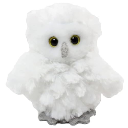 WISHPETS Snowy Owl Plush Toy, White Owl Stuffed Animal, 6