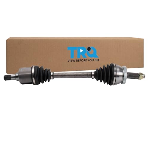 TRQ Front Left CV Axle Shaft Assembly Drivers Side Compatible