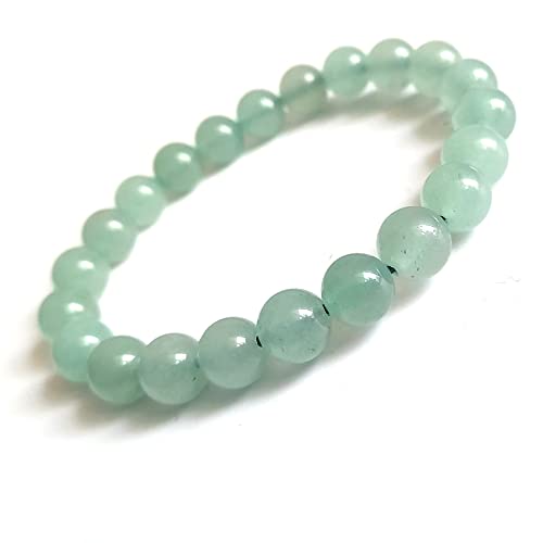Image of HEALING AND SEMI-PRECIOUS CRYSTAL STONE BRACELET 8 MM ROUND FOR FENSHUI