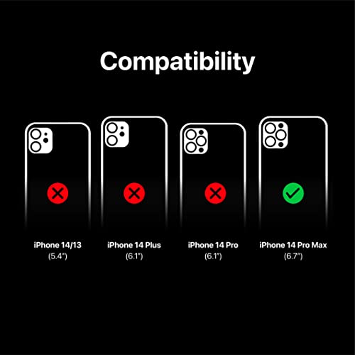 Decoded - Läderfodral för iPhone 14 Pro MAX med MagSafe (brun)