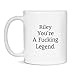 Riley Legend Mug-Awesome Riley Mug-Coffee Mug, 11-Ounce White