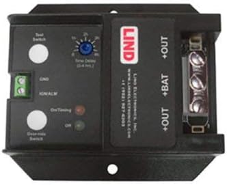 Lind Electronics LPT1230-052 LOW PROFILE SHUTDOWN TIMER, 4HR ADJUSTABLE TIME, SCREW TERMS, 12 VOLTS, 30 AMPS