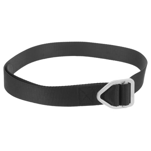 Kisangel Men Canvas Utility Belt Outdoor Workout Hiking Belt Heavy Duty Military Style for Men