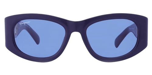 Image of Ferragamo Women's Sf1082s 53Mm Sunglasses, Blue