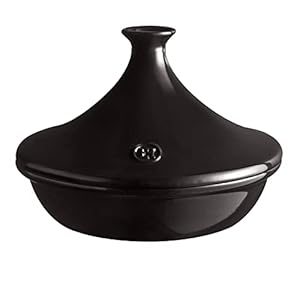 Interhal 799.532 Kohle Keramik Tajine E-Box, Ø320mm