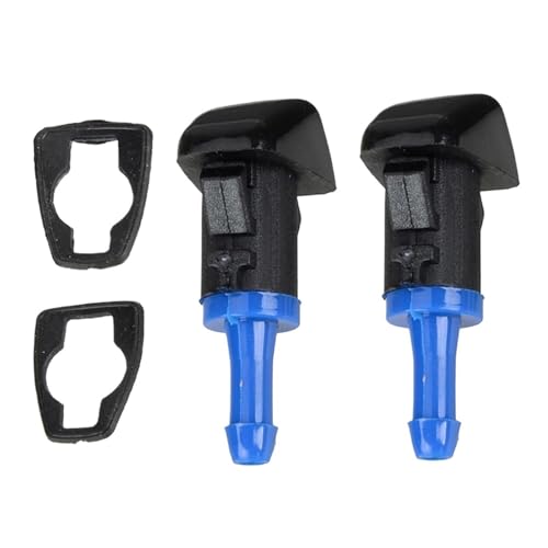 Buses de lave-glace pour Compass 2008-2017 - Gicleurs en plastique ABS noir