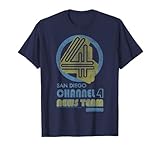 Anchorman San Diego Channel 4 News Team Logo T-Shirt