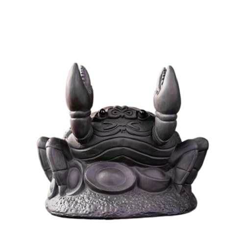 Crabe de sable violet : cadeau idéal d'artisanat pour amateur de thé
