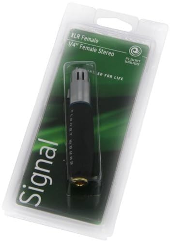 Image of D'Addario XLR Female to 1 /4 Inch Female Balanced Adaptor