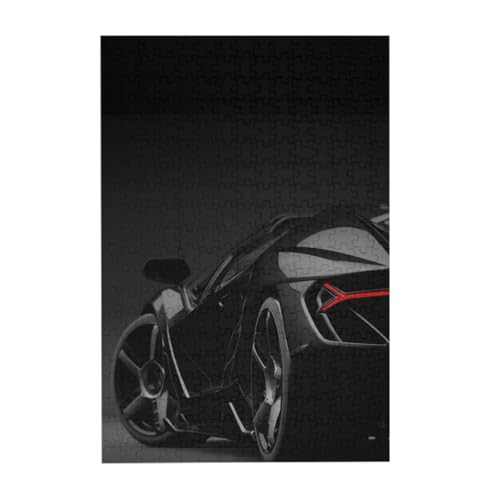 ジグソーパズル かっこいい車 300ピース 木製パズル 脳チャレンジ Diyの家の装飾 特別プレゼント 楽しい遊び ピクチュアパズル 贈り物 誕生日 記念日 祝い クリスマス 300pcs