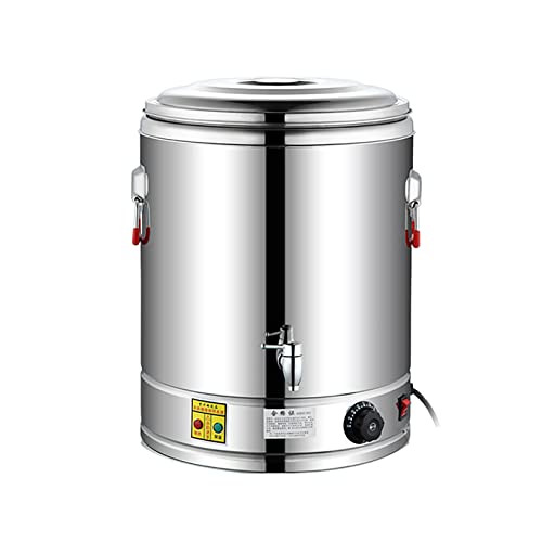 wanghaiyanBD Cubo aislado comercial, caldera de agua caliente aislada comercial, acero inoxidable 304 con control de termostato para uso en oficina, 40 L