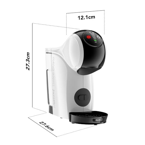 Cafetiere À Capsules De'Longhi Genio S EDG226.W – 1400W, 15 Bars, 0,8L - vue 3