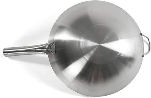 Wok de Acero Inoxidable con Recubrimiento Antiadherente 43 cm miniatura 2