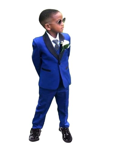 Ensemble tuxedos pour enfants solution costume 3 pièces confortable mariage adolescent