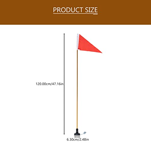 BESPORTBLE 1 Conjunto de Bandeira de Caiaque Flag de Bandeira de Caiaque Bandeira de Segurança Bande