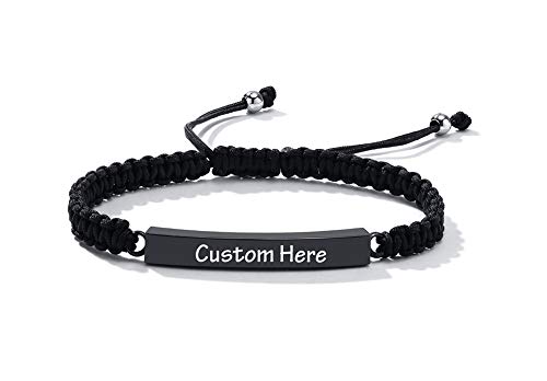 Personalized Urn Bracelet for Ashes, Cremation Jewelry Keepsakes for Women & Men, Handmade Woven Rope Adjustable Ashes Holder Bracelet, Memorial Jewelry for Loved Ones & Pets