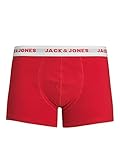 JACK & JONES Herren Jaccary Weekendset Boxershorts, Barbados Cherry/Pack:Surf The Web-Surf The Web-White, XL