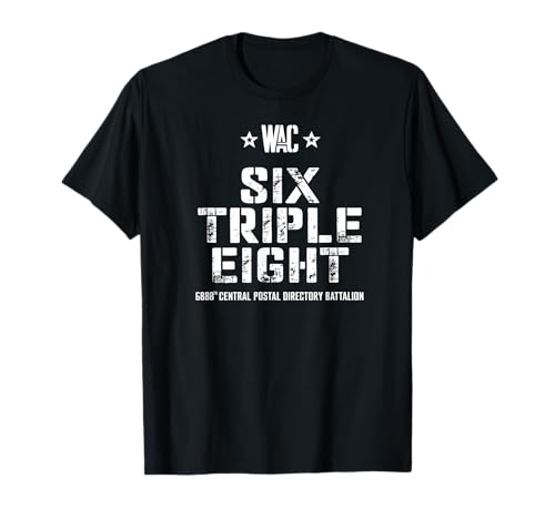 6888th Central Postal Directory Battalion 6 Triple 8th T-Shirt
