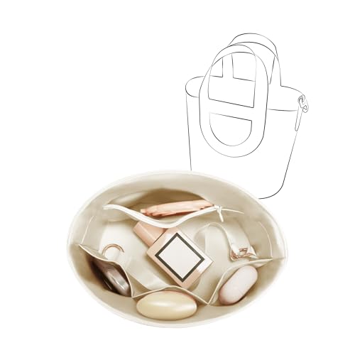 Image of Fits for In the loop Bag Insert Organizer For Hermes(18,Craie)