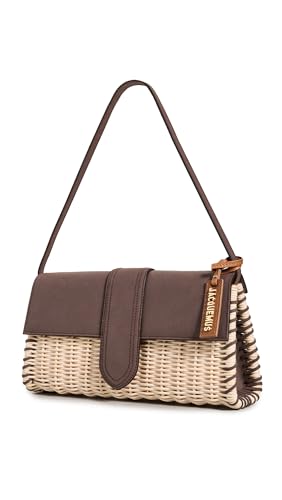 Jacquemus Womens Le Bambino Long Osier Bag Brown One Size