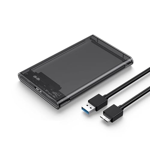Caja externa USB 3.0 a SATA 2.5 pulgadas para disco duro miniatura 1