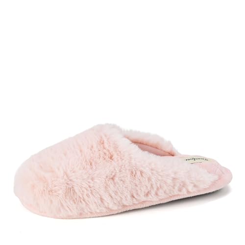 Image of Dearfoams Women's Bailey Plush Furry Scuff