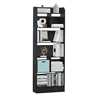 Hzuaneri Librería, Estantería de 6 Niveles, para Salón, Estudio, Oficin