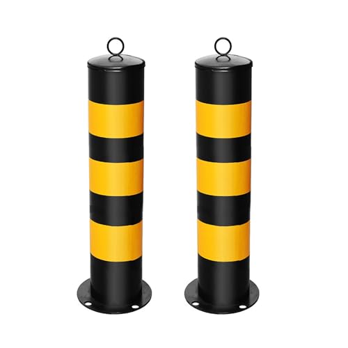 Bolardos de acero para control de tráfico y barreras de entrada de 75 cm 1