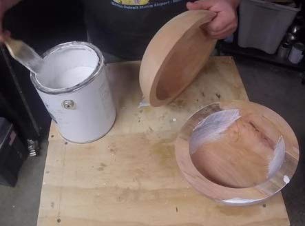 Anchorseal 2 Log & Lumber End Grain Sealer - Prevents Up To 90% Of End Checks (Drying Splits) On Cut Ends Of Wood & Decks. Green Wood Sealer For Turning Blanks & Bowls. #TOP4