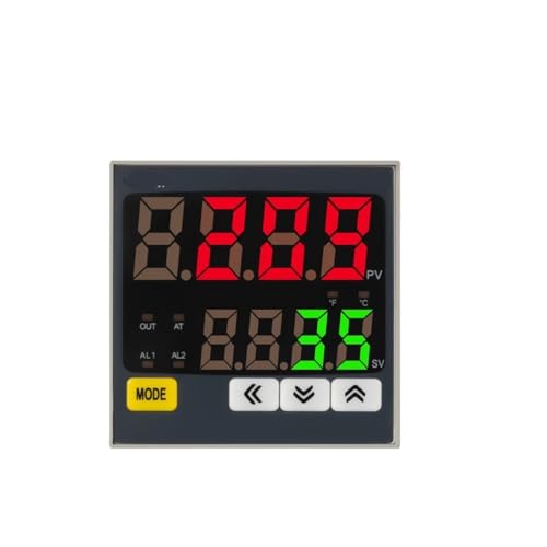 Regulador de temperatura para calefacción y refrigeración industrial en sistemas 110V o 220V