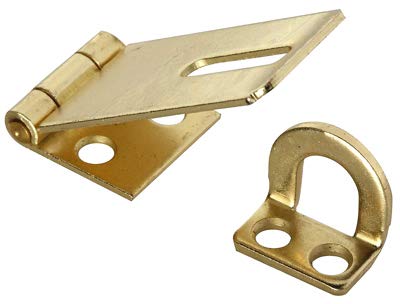 Safety Hasp Brass 1-3/4