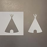 Teepee Mylar Stencils