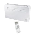 Climatiseur Console Monobloc Réversible Chaud/Froid 2,5 kW 9000 BTU Fresho 12 HP Sannover Classe Énergétique A+ avec Télécommande