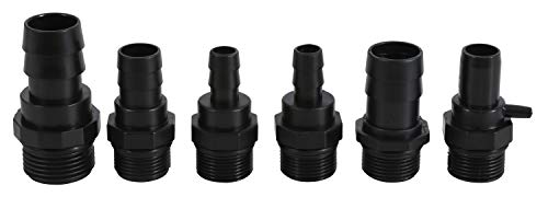 EcoPlus Eco 1267 Water Pump Fixed Flow Submersible Or Inline For Aquariums, Ponds, Fountains & Hydroponics - UL Listed, 1347 GPH, Black