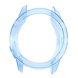 FONDOTIN 対応 製腕時計保護ケース 透明ブルー 軽量デザインで簡単取り付け