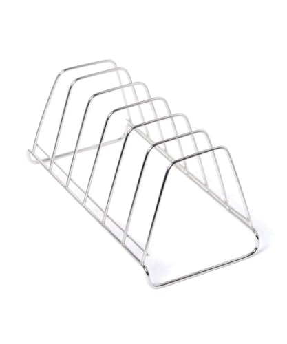 NH10 DESIGNS Steeliness Steel Dish Rack Plate Stand For 6 Layer Table Stand, Plates Holder Kitchen, Kitchen Rack, Stainless (Pack Of One, Nhspcountertop, Floating Shelves)