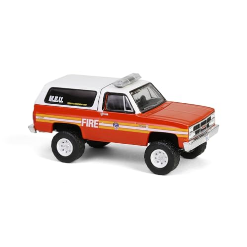 Camión 1/64 1987 GMC Jimmy FDNY M.E.U. miniatura 5