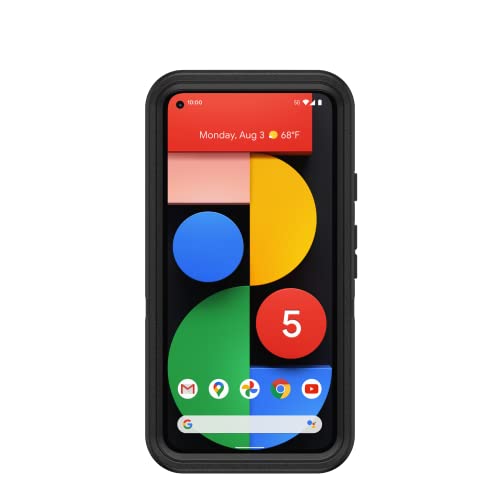 OtterBox Defender Series Case & Holster for Google Pixel 5 (NOT 5a) Non-Retail Packaging - Black by Otterbox - Image 2