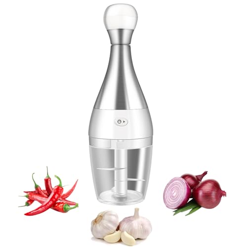 RAXCO Garlic Crusher,Manual Garlic Mincer,Effortless Garlic Press-Easy Clean,Food Processor Garlic Chopper for Kitchen