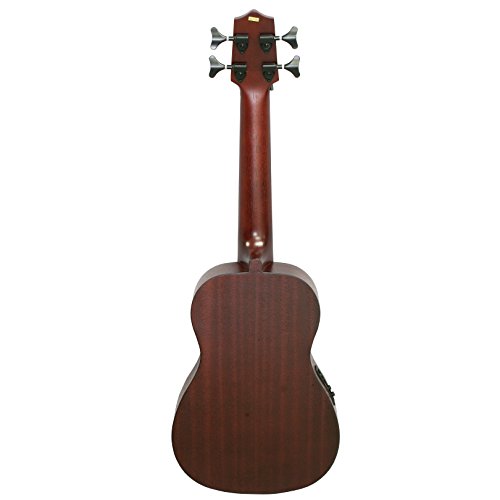 KALA KA UBASS RMBL FS Ukulélé Basse en acajou - Les Beatles, Paul McCartney, John Lennon, RIngo Starr, George Harrison KALA KA UBASS RMBL FS Ukulélé Basse en acajou – Image 4