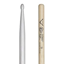 The Vater Extended Play Series are made in the USA from american hickory which offer the optimal balance and feel of a Vater hickory stick but with advanced durability and resistance to rimshot fatigue and breakage The Vater Extended Play 5A shares i...